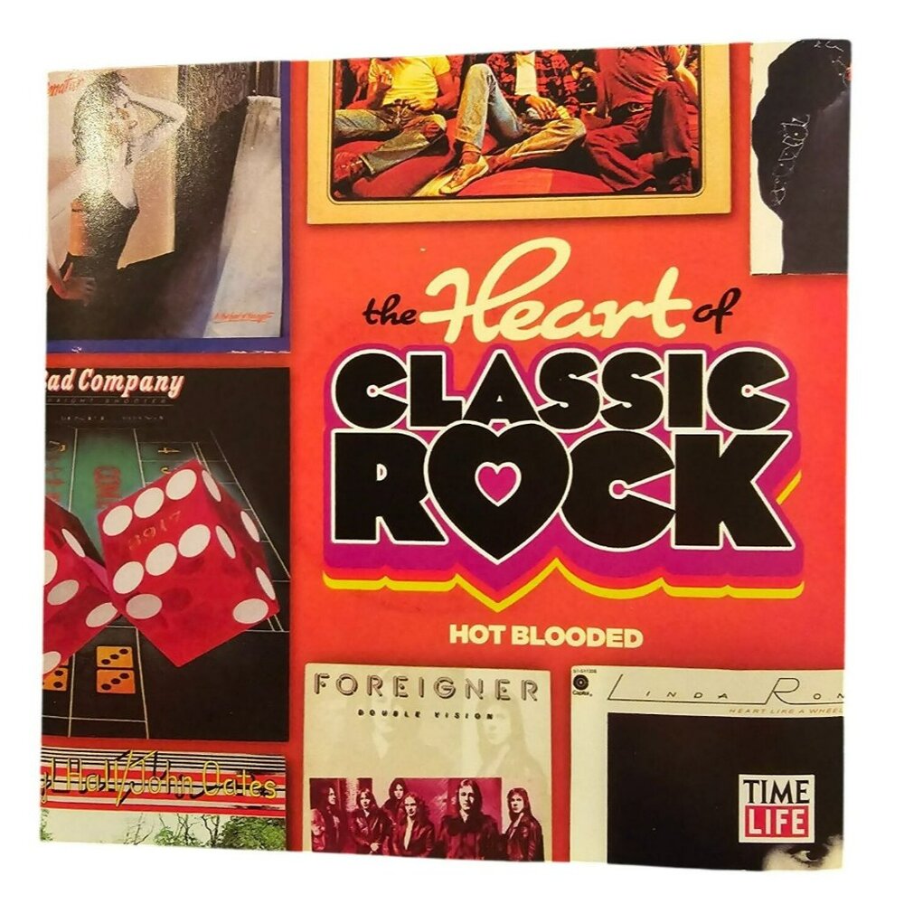 The Heart Of Classic Rock Hot Blooded CD Music Collection Time Life 37428cd